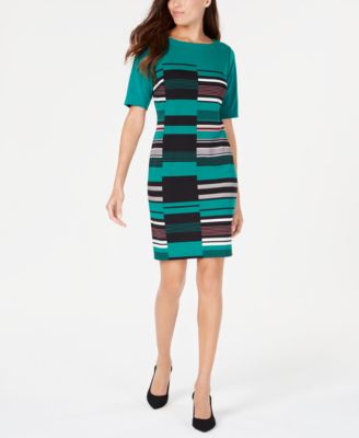 Alfani - Printed Sheath Dress