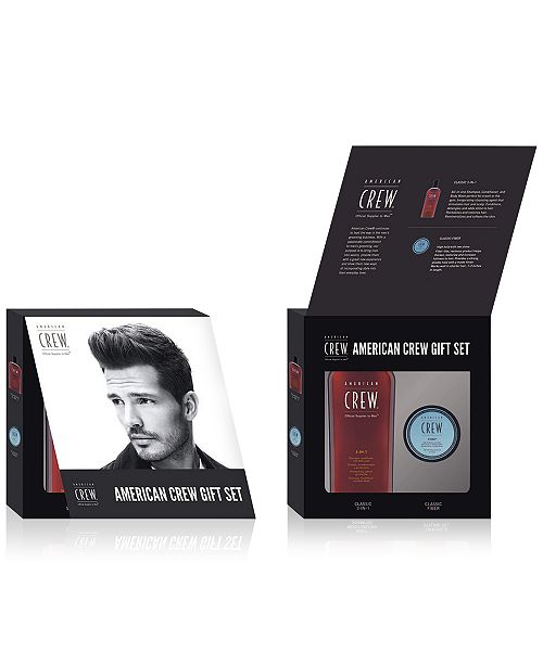 American Crew 2 Pc Fiber Holiday Gift Set From Purebeauty
