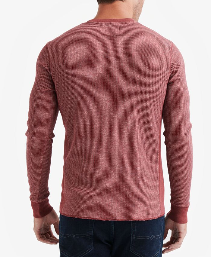 Lucky Brand Men's Fleck Thermal Crew - Macy's