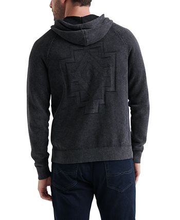Lucky Brand Men's Washed Southwestern Hoodie - Macy's