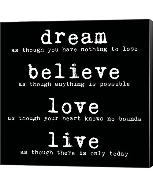 Metaverse Dream Believe Love Live 2 By Louise Carey Canvas Art