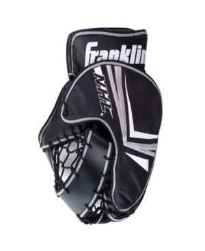 Franklin Sports Nhl Gc 130 Jr. 11" Goalie Catch Glove In Black Whit