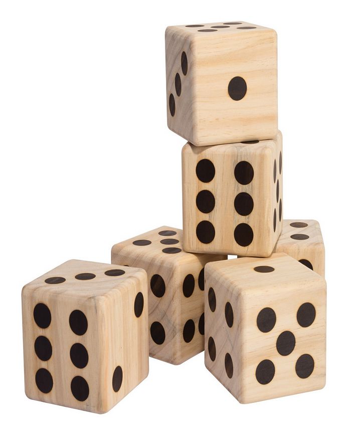 Franklin Sports Giant Wooden Dice - Macy's