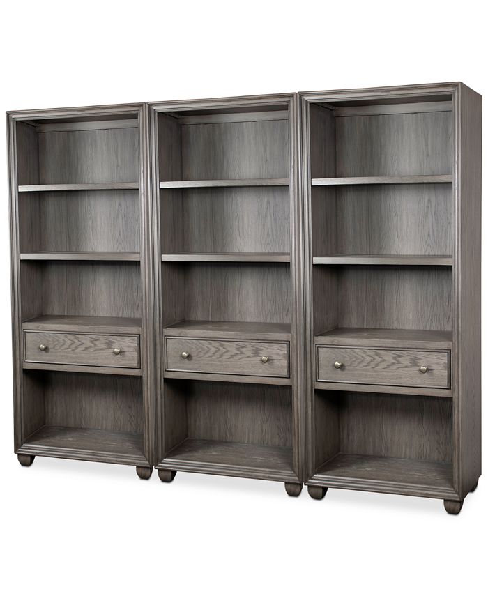 Furniture Sloane Home Office, 3Pc. Set (3 Open Bookcases) Macy's