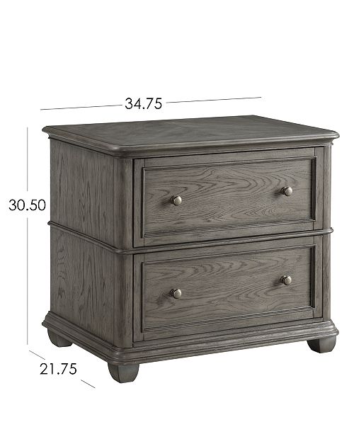 Furniture Sloane Home Office 6 Pc Set Writing Desk Credenza