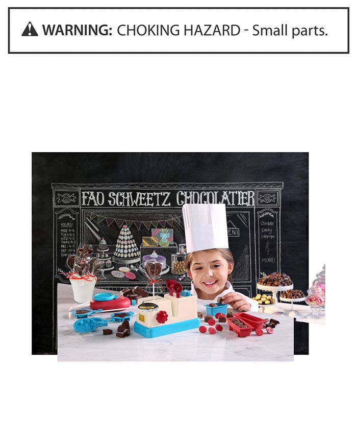 Ages 6 G182 for sale online FAO Schwarz Chocolate Candy Maker Toy Set 