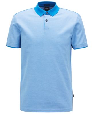 hugo boss mercerized polo