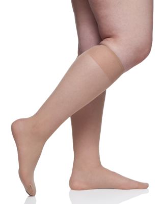 Berkshire - Plus Size Day Sheer Knee Highs Hosiery