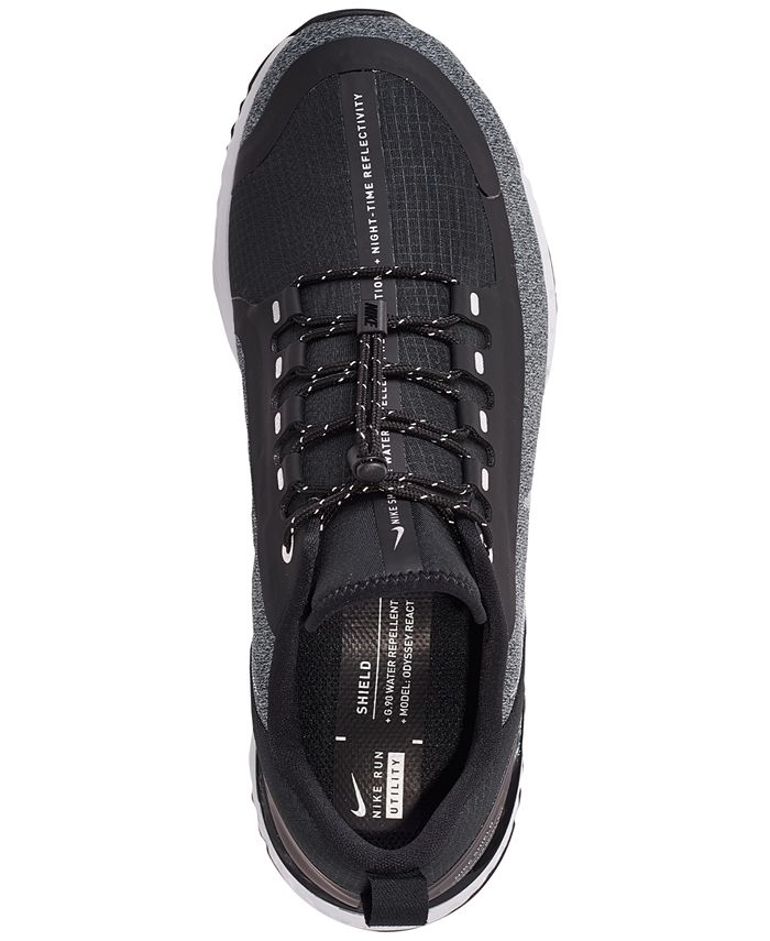 nike women's odyssey react shield running shoe