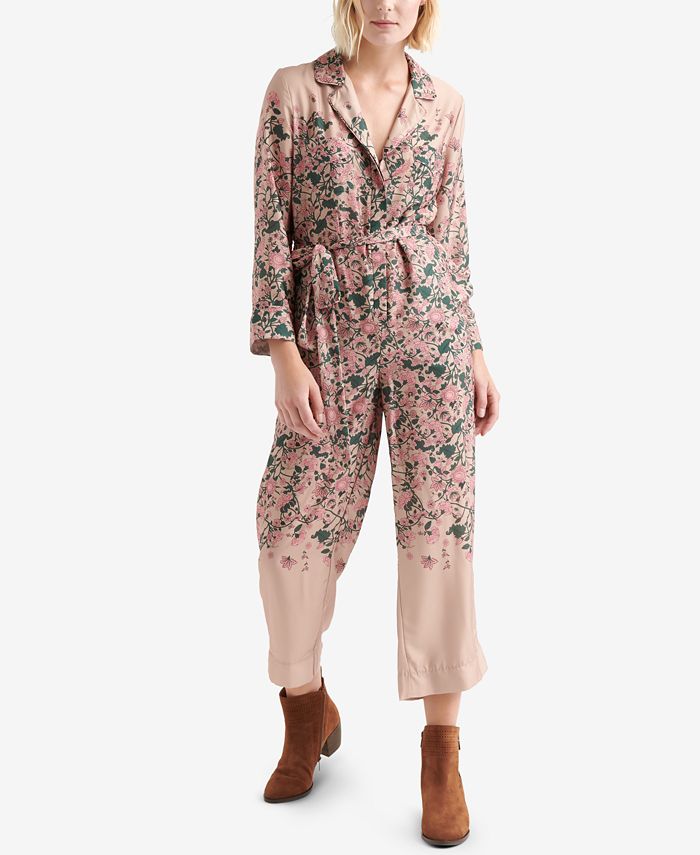 Lucky Brand FloralPrint Jumpsuit Macy's