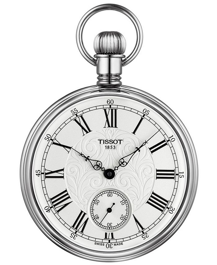 Tissot Unisex Mechanical Lepine Palladium Plated Brass Pocket