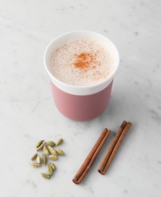 Leo Collection Porcelain 8.45-Oz. Travel Mug with Sleeve