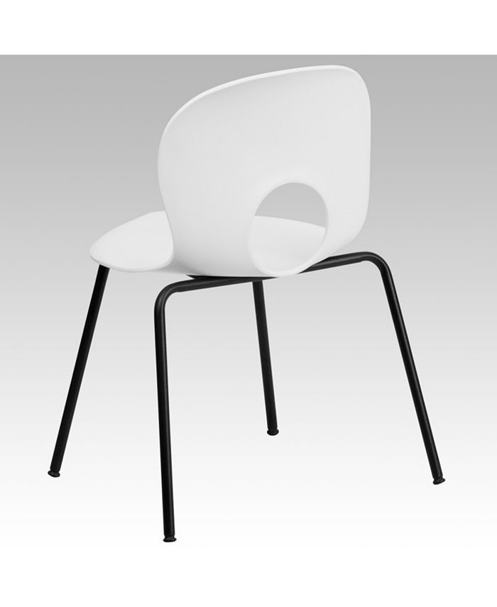 Personalized HERCULES Series 770 lb. Capacity Designer Plastic Stack Chair with Frame