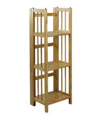 3 - Shelf Folding Bookcase 14" Wide