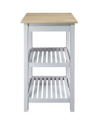 Sunrise Kitchen Island with American Maple Top