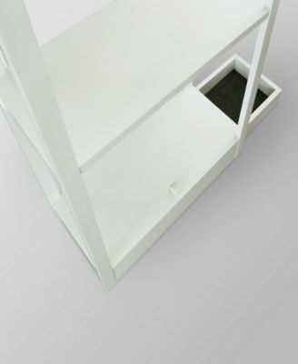 Adams 3 - Shelf Bookcase with Concealed Sliding Track, Concealment Furniture