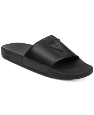 GUESS Men's Isle Slide Sandals - Macy's