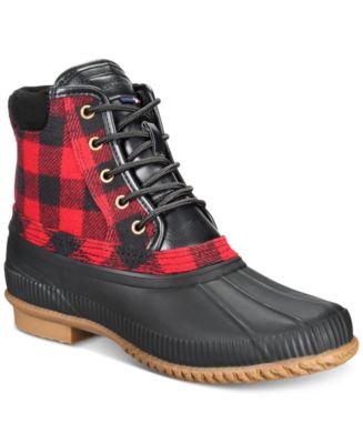 Tommy Hilfiger Men&#39;s Casey Waterproof Duck Boots Created for Macy&#39;s & Reviews - All Men&#39;s Shoes ...