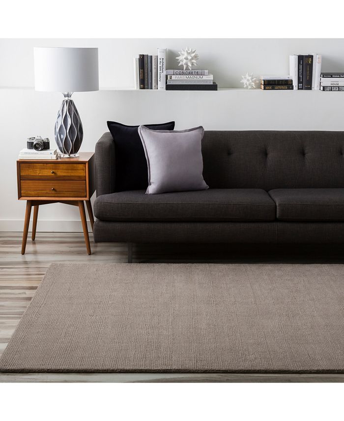 Surya Mystique M266 Medium Gray 3'3" x 5'3" Area Rug Macy's