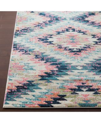 Anika ANI-1027 White 7'10" x 10'3" Area Rug