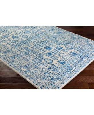 Harput HAP-1030 Dark Blue 2'7" x 7'3" Area Rug
