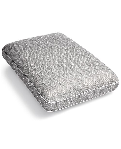 Martha Stewart Collection Charcoal Gusset Memory Foam Pillow