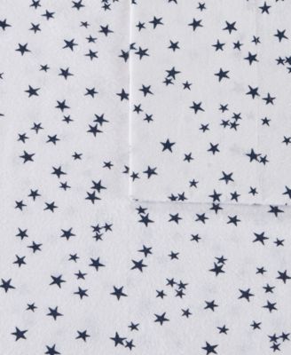 Novelty Printed Flannel 3-Pc. Sheet Set, Twin