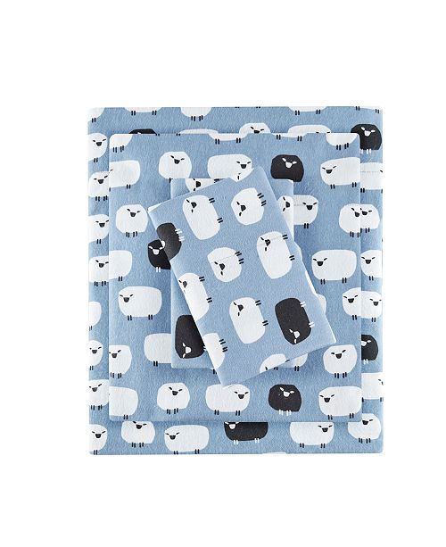 Woolrich Cotton Flannel 4Piece Queen Sheet Set & Reviews Sheets