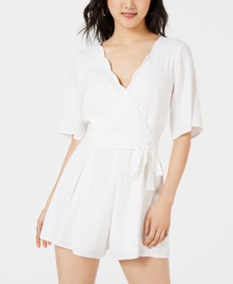 short sleeve rompers for juniors