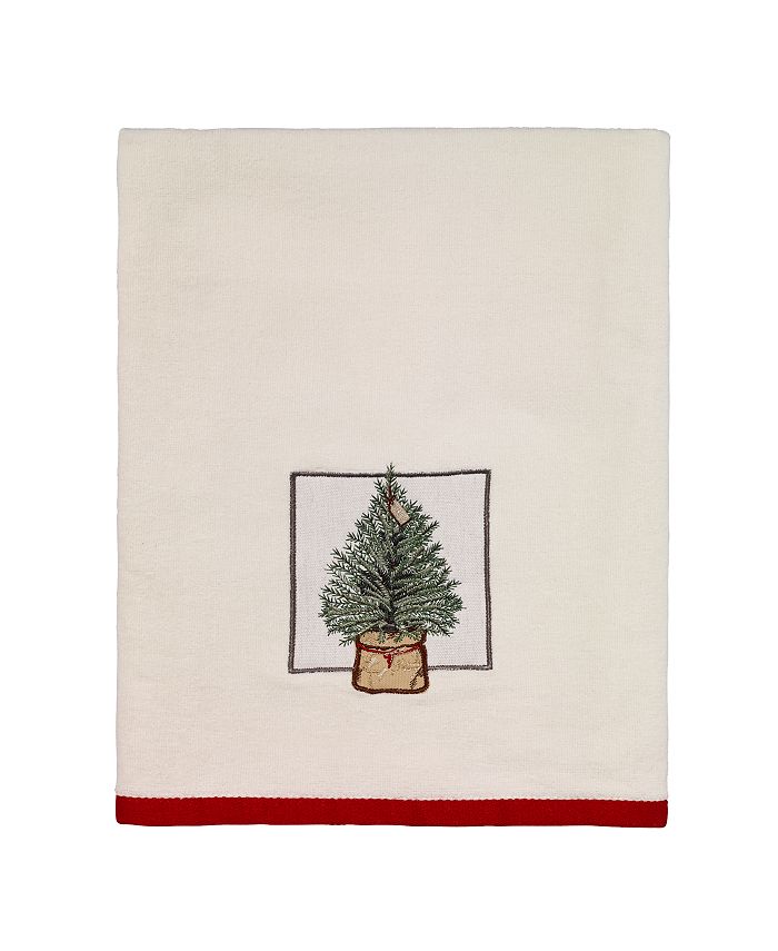 Avanti Farmhouse Holiday Bath Towel Macy's