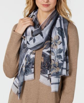 Echo - Floral Cascade Scarf