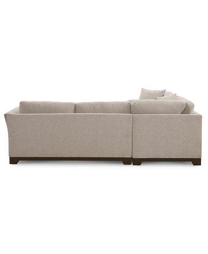 Furniture Elliot II 108" Fabric 2Pc. Sleeper Sofa Sectional, Created