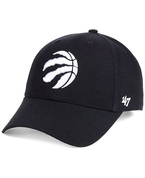47 Brand Toronto Raptors Black White Mvp Cap Reviews Sports Fan Shop By Lids Men Macy S