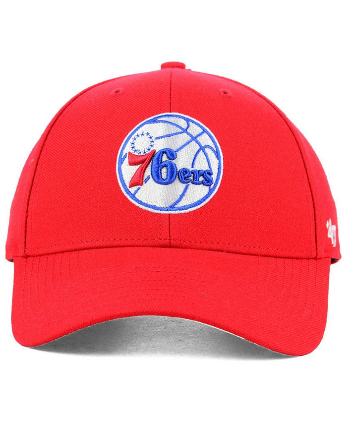 '47 Brand Philadelphia 76ers Team Color MVP Cap - Macy's