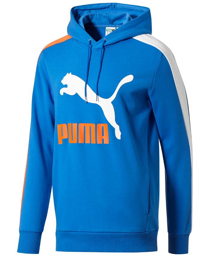 Puma Men's Classics Logo T7 Hoodie & Reviews - Hoodies & Sweatshirts ...