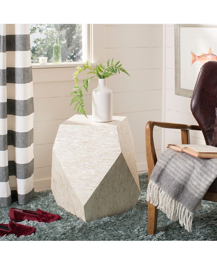 Safavieh Lea Mosaic Geometric Side Table Macy's