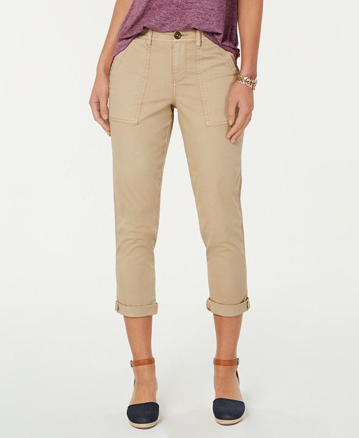 Style & Co Cuffed Capri Pants, Created for Macy's - Macy's