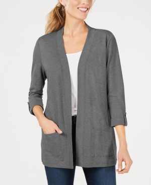 Karen Scott Cotton Cozy Cardigan Created for Macy's