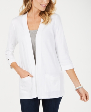 Karen Scott Cotton Cozy Cardigan Created for Macy's