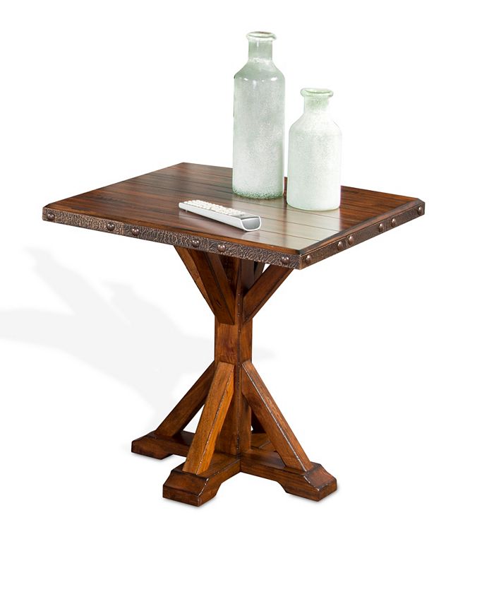 Sunny Designs Tuscany Vintage Mocha End Table Macy's