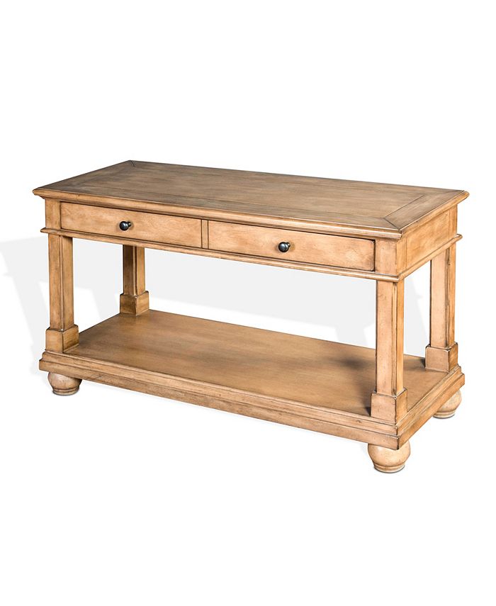 Sunny Designs Dockside Desert Sand Sofa/Console Table Macy's