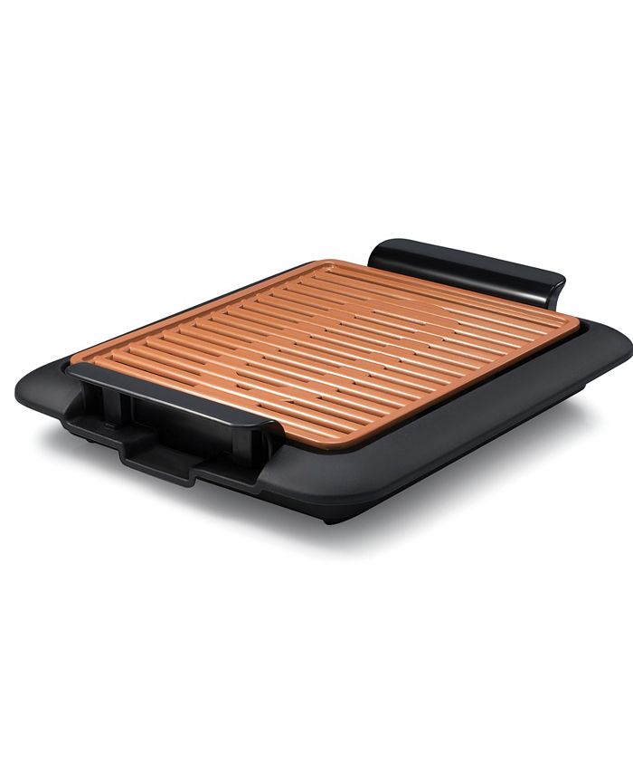 Gotham Steel NonStick TiCeramic Large Smokeless Indoor Grill Macy's