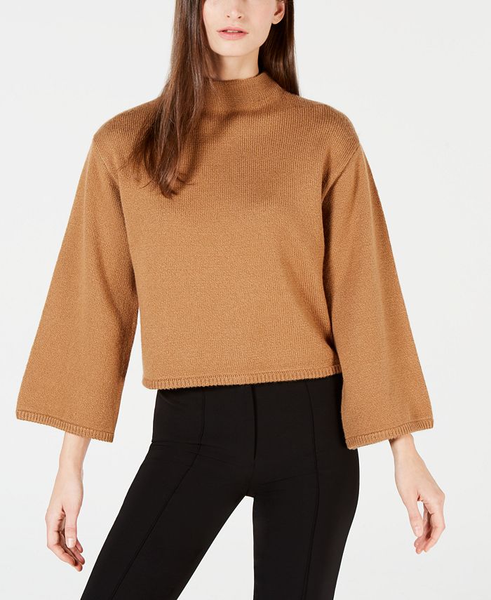 Wide mock 2025 neck sweater