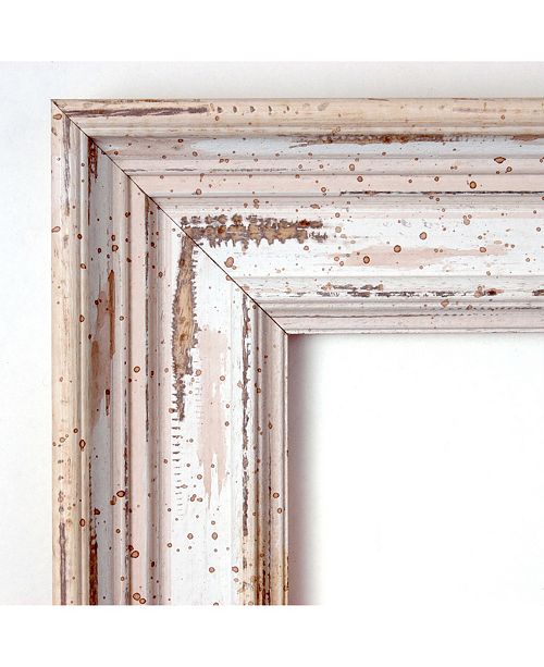 Amanti Art Alexandria Whitewash 16 X 20 Matted 10 X 13 Opening