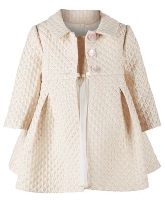 Bonnie Baby Baby Girls Brocade Metallic 