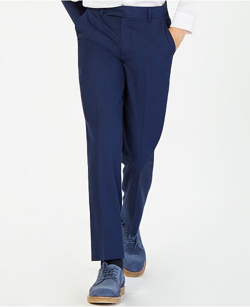 Calvin Klein Infinite Stretch Blue Pants Big Boys Reviews