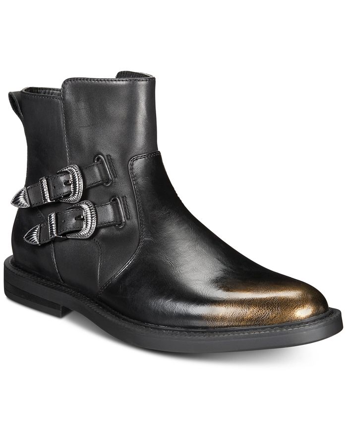INC International Concepts I.N.C. Men s Outlaw Buckle Boots