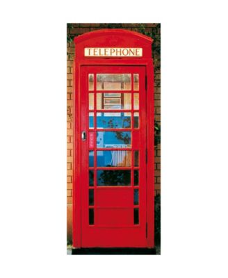 Brewster Home Fashions Telephone Box Wall Mural