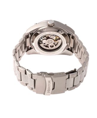 Automatic Daniels Silver Stainless Steel Watches 43mm