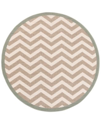 Surya - Alfresco ALF-9645 Camel 7'3" Round Area Rug